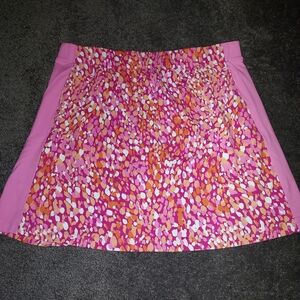 J. McLaughlin Multicolor Skort With Pockets Size Medium